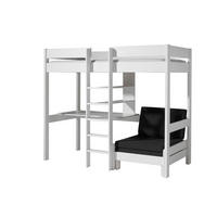 HOCHBETT Karolina 208x175x105/206 aus Massivholz in Weiß - Weiß, Holz (90/200cm) - 58aufmkessel