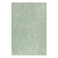 HOCHFLOR-TEPPICH City Shaggy 500 Grün 150x150 cm - Grün, Textil (150/150cm) - carpet city