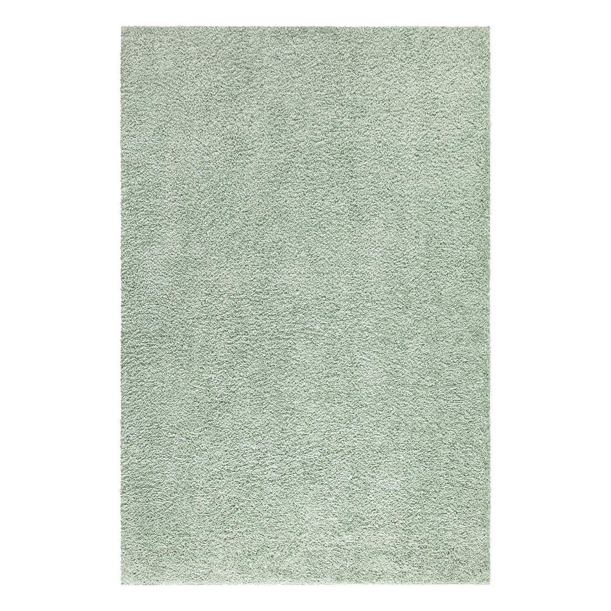 HOCHFLOR-TEPPICH City Shaggy 500 Grün 150x150 cm - Grün, Textil (150/150cm) - carpet city