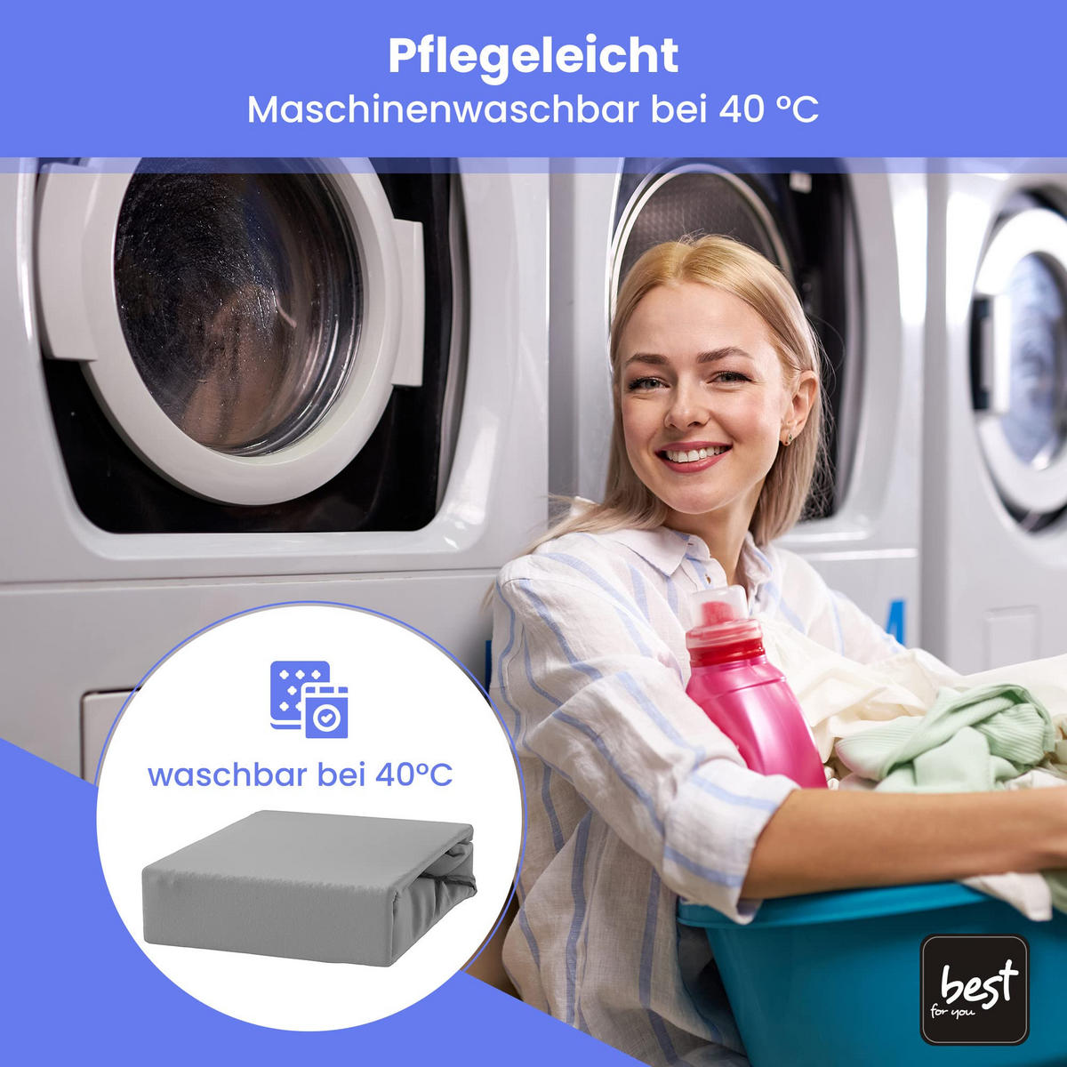 SPANNBETTLAKEN 60/120 cm, Baumwolle Elastisch 100 % Baumwolle Weiß - Weiß, Textil (60/120cm) - Best For Home