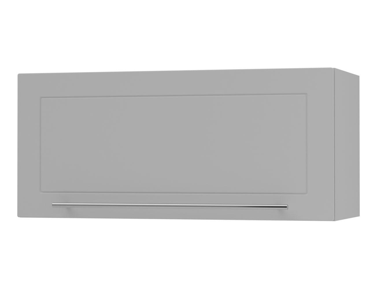 KLAPPHÄNGESCHRANK Kvantum W4B/80-AV Dust Grey Matt / Grau Matt 80 / 32,5 / 36cm - Grau, Holz/Holzwerkstoff (80/36/32.5cm) - Feldmann-Wohnen