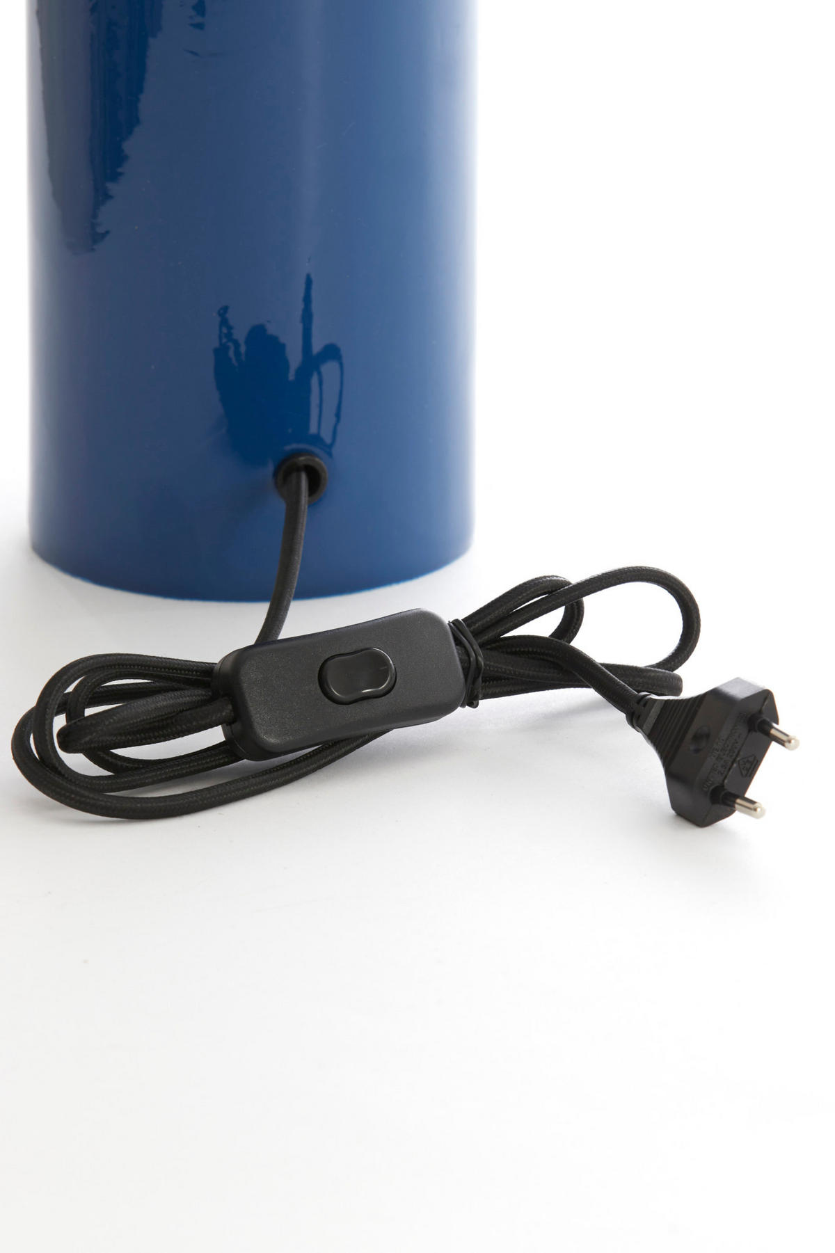 LAMPENFUSS Petch Blau Ø22/40 cm - Blau, Metall (22/22/40cm) - Light & Living