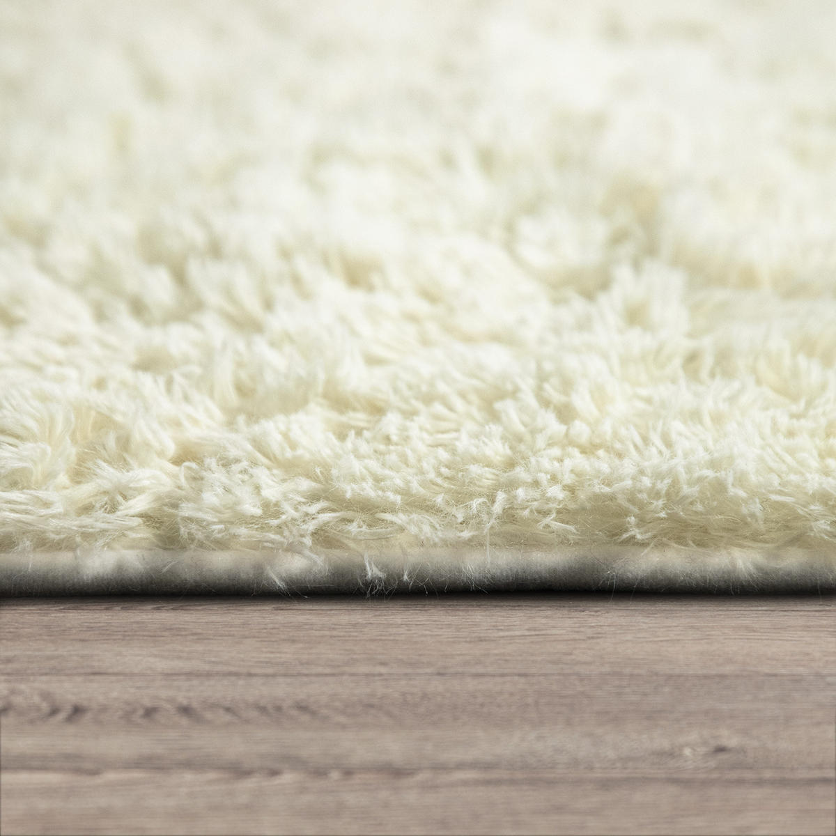 HOCHFLORTEPPICH 80/150 cm Silky 591 - Weiß, Textil (80/150cm) - Paco Home