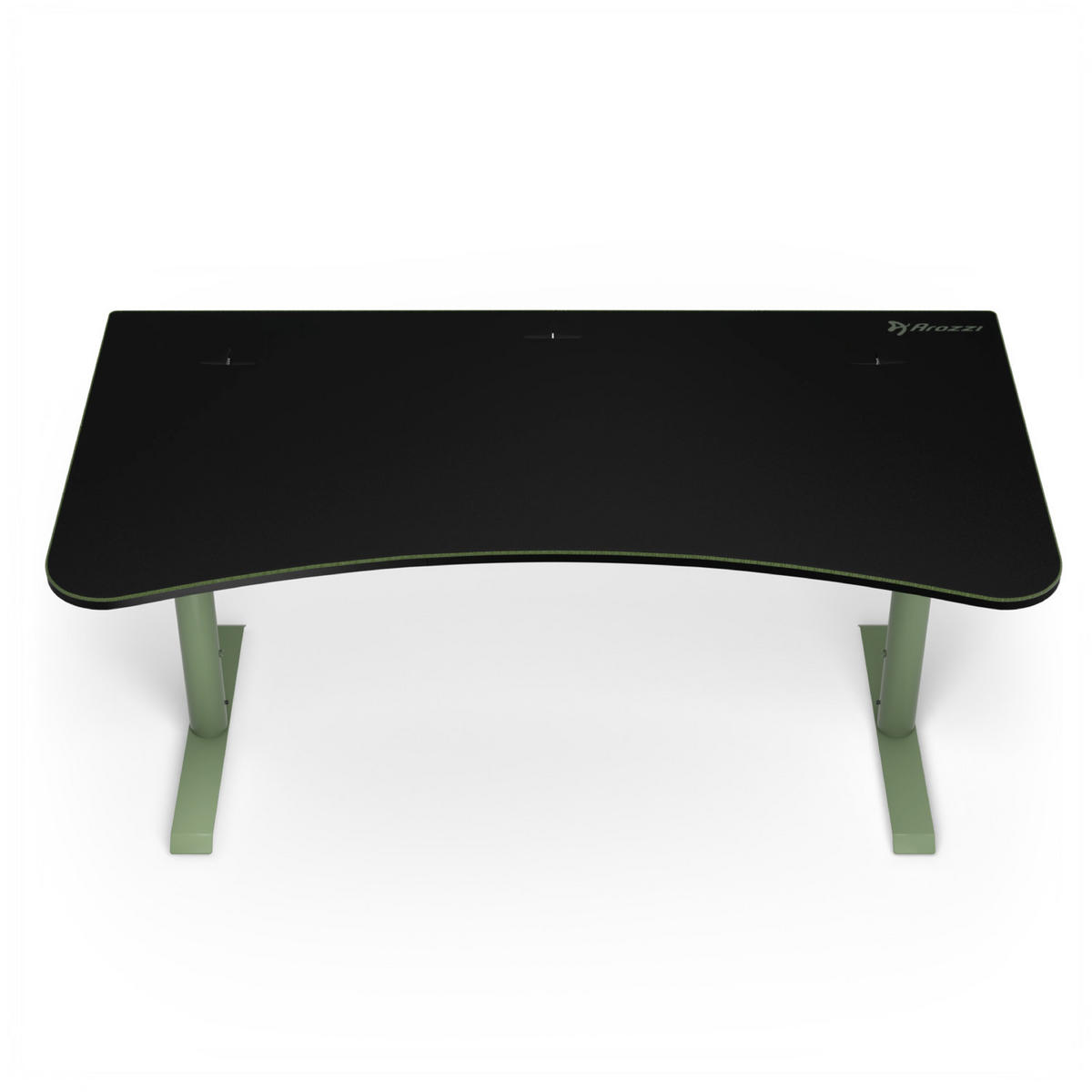 GAMINGTISCH Arena 160/82/71-81 cm Waldgrün - Waldgrün, Metall (82/160/71cm) - Arozzi