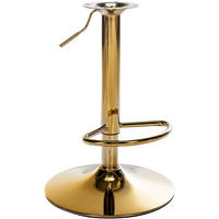 ERSATZ-GESTELL Barhocker 57-77 x 38,5 cm Gold - Goldfarben, Metall (38.5/57/38.5cm) - furnicato