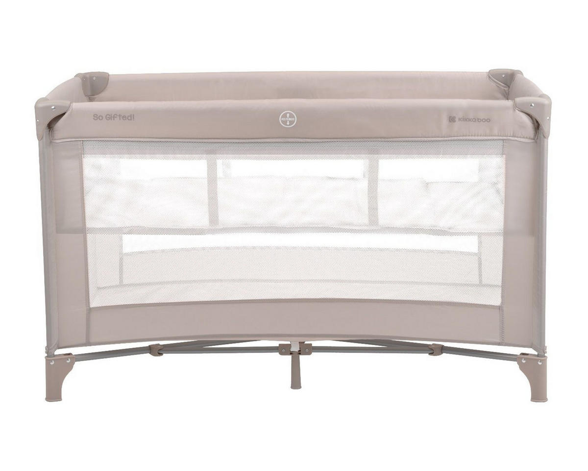 REISEBETT So Gifted braun 2 Ebenen Matratze, Tragetasche, Öffnung - Braun, Kunststoff (65/125cm) - Kikka boo