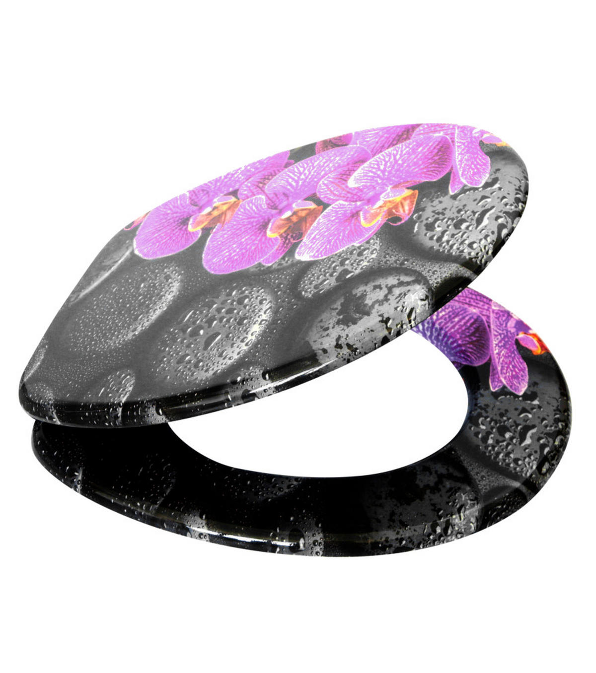 WC-SITZ Madeira - Violett, Holzwerkstoff (38/6/47cm) - Sanilo