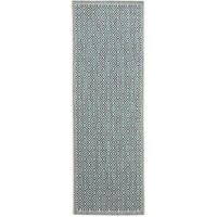 OUTDOORLÄUFER Cleo Blau 80x240 cm - Blau, Textil (80/240cm) - benuta Nest
