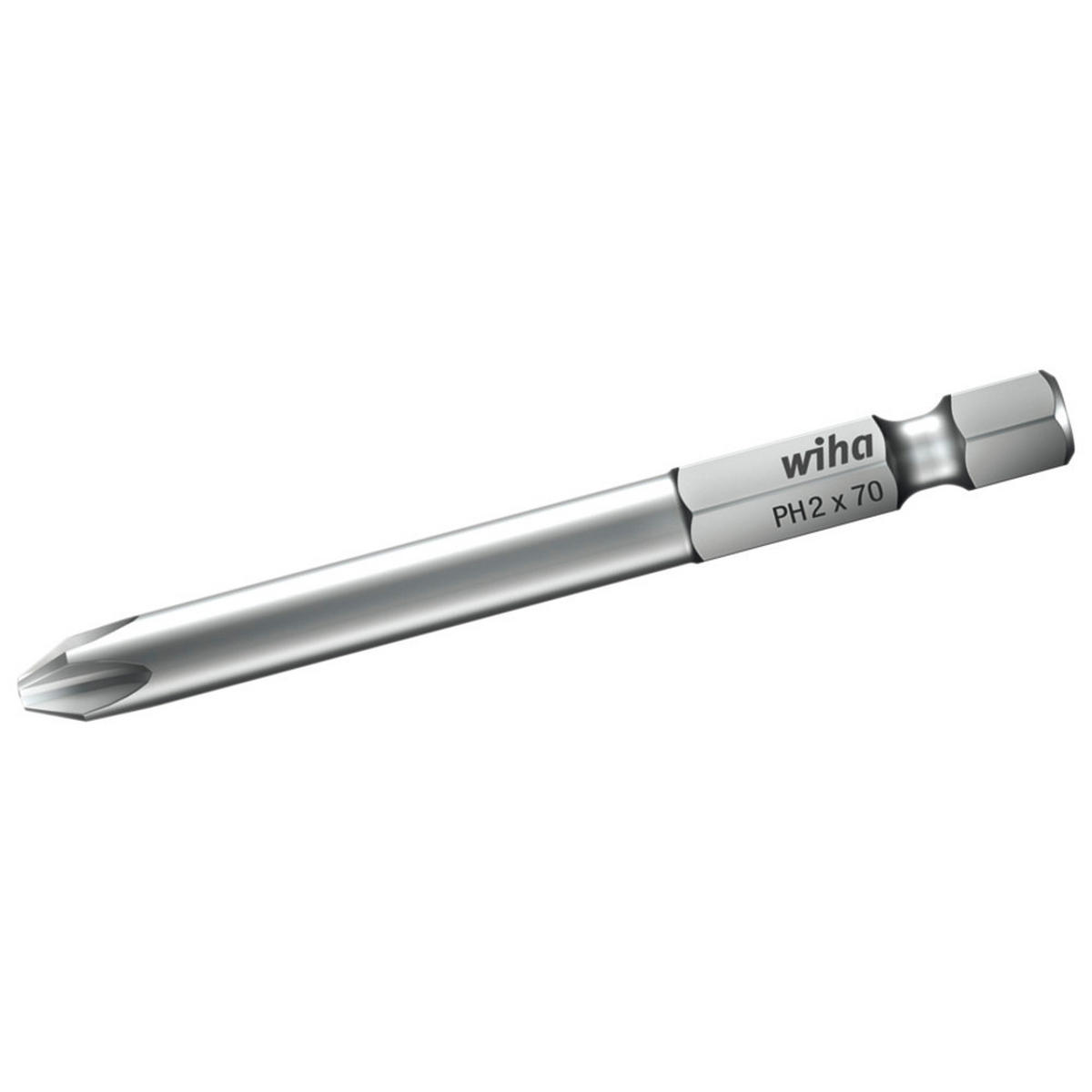 STANDARD-BIT, Phillips, Form E6,3, PH1, 50 mm - Multicolor, Kunststoff (55/5/5cm) - Wiha