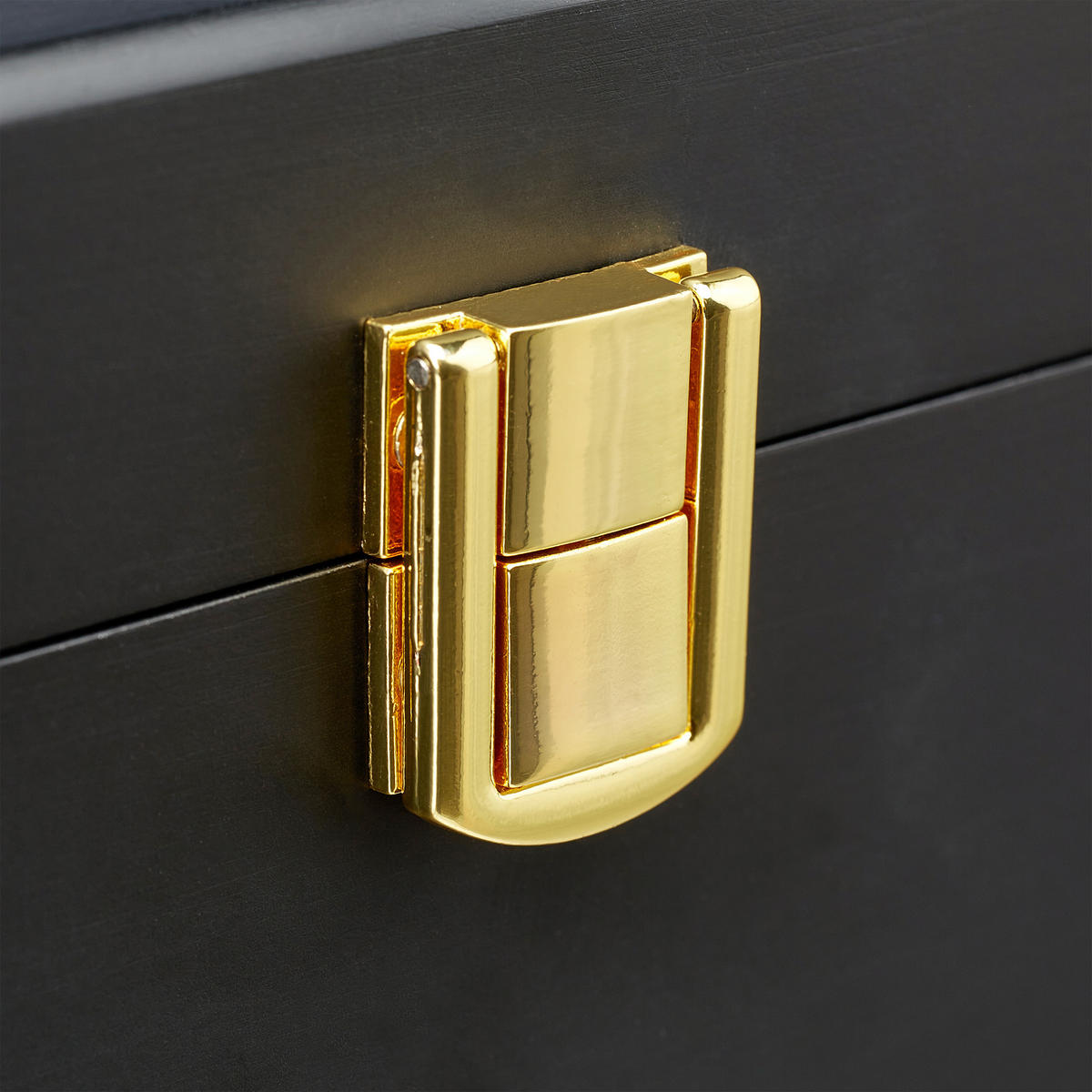 UHRENBOX - Multicolor, Glas/Holzwerkstoff (31.5/8.5/21cm) - Relaxdays