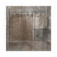 GLASPLATTE für Kamin 50x50 cm - Beige, Glas (50/50/0.4cm) - TULUP