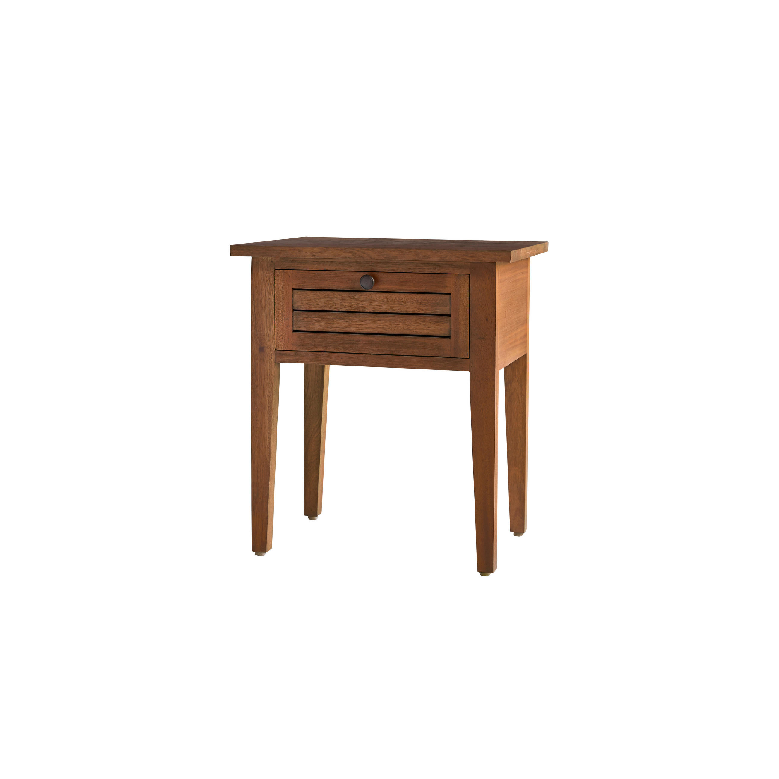 NACHTTISCH Loggia Braun aus Akazie - Braun, Holz (45/50/35cm) - Tikamoon