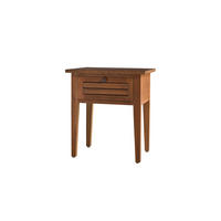NACHTTISCH Loggia Braun aus Akazie - Braun, Holz (45/50/35cm) - Tikamoon