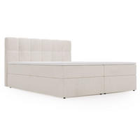 BOXBETT Maison 180x200 Beige - Beige, Holz/Textil (180/200cm) - Graingold