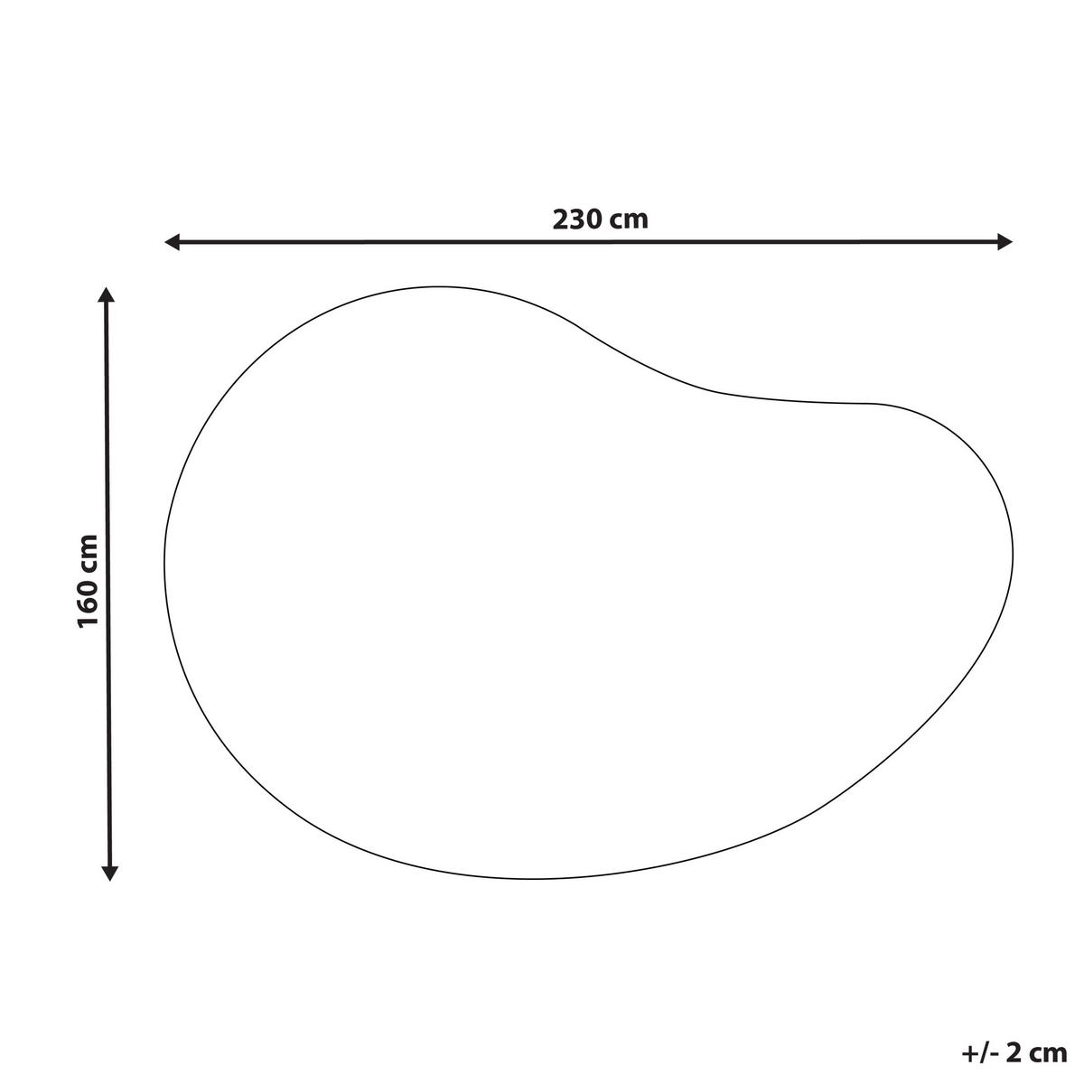 KOBEREC Tmavě zelený 160/230 cm Viskóza Masso - zelená barva, textil (160/230cm) - Beliani