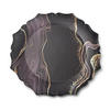 UNTERSETZER Blanche Schwarz 33/33/2 cm Kunstoff - Schwarz, Kunststoff (2cm) - Mondex