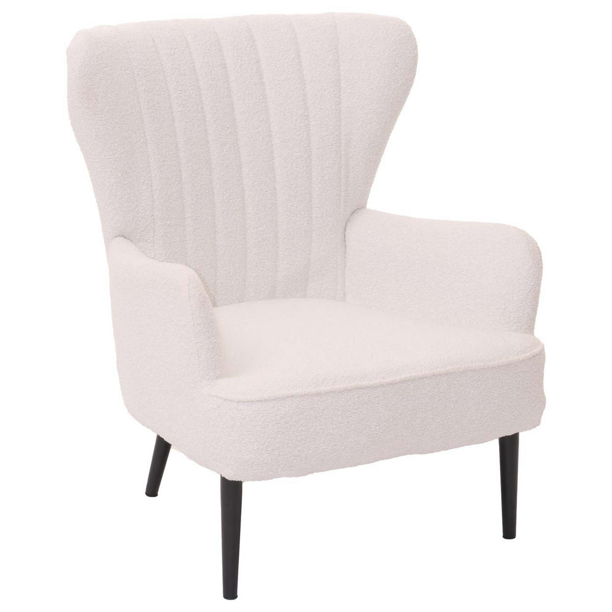 LOUNGE-SESSEL Weiß - Weiß, Textil (75/80/78cm) - MCW