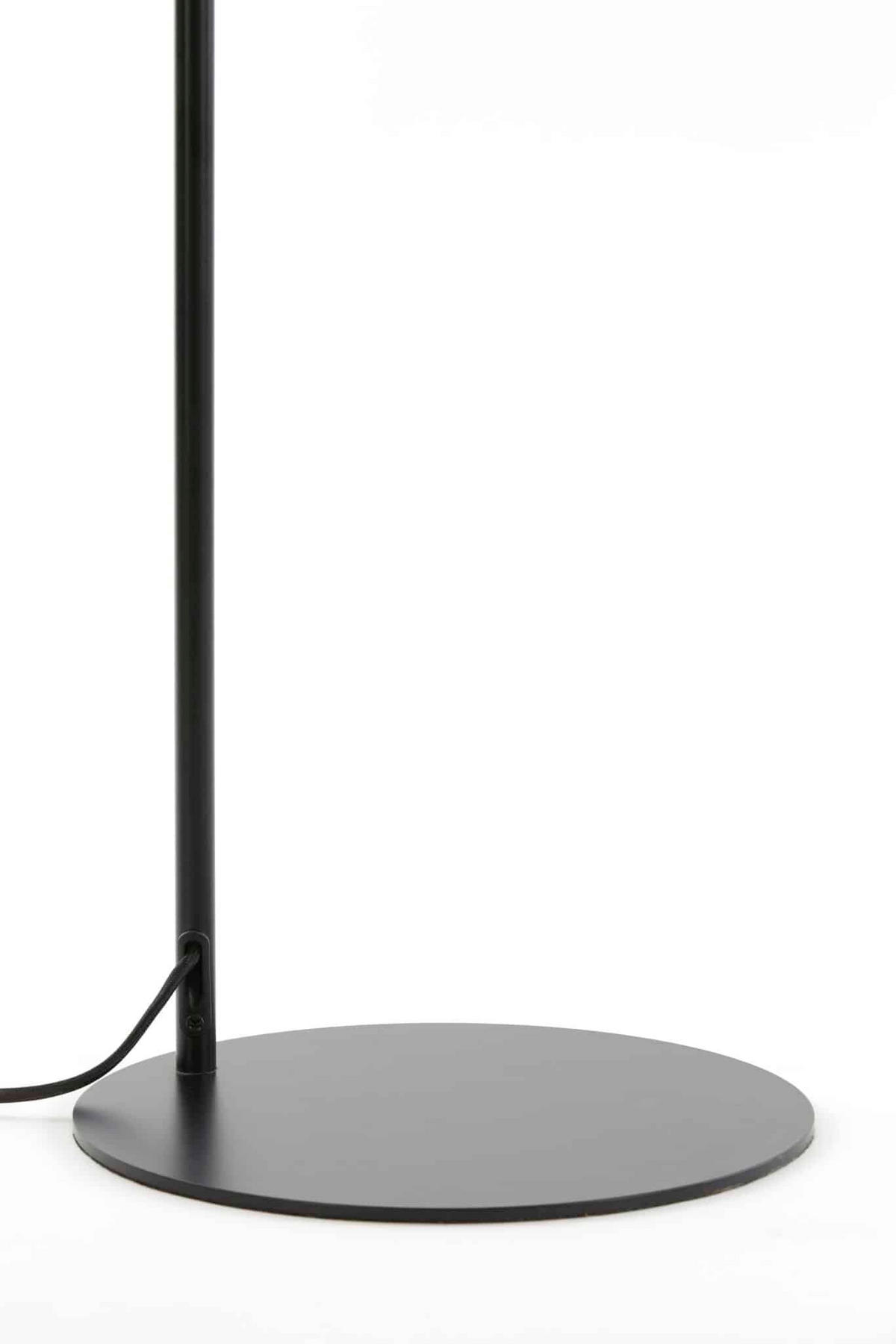 STEHLEUCHTE Lekar Grau Ø35,5/155 cm - Grau, Metall (35.5/28/155cm) - Light & Living