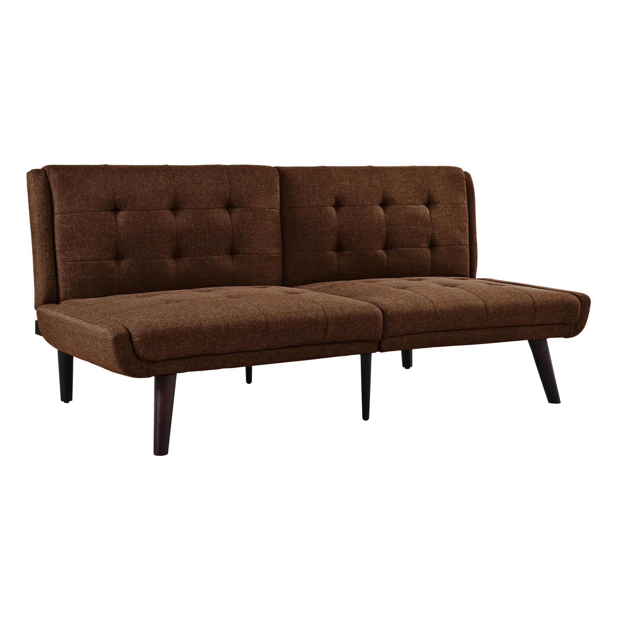 SCHLAFSOFA 157 cm breit mit Bettfunktion - Braun, Textil (157/70/51cm) - Urban Meuble