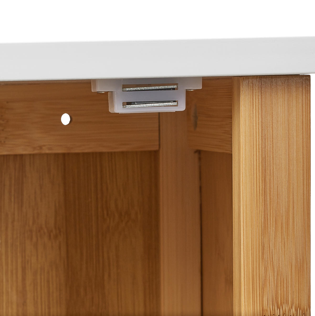 BADEZIMMERSCHRANK - Hellbraun, Holz/Holzwerkstoff (34.5/60/21cm) - Relaxdays