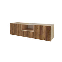 LOWBOARD NOA-2-W 140x40x41 cm - Artisan / Katania - Eiche Wotan, Holzwerkstoff (140/40/41cm) - ALTDECOR