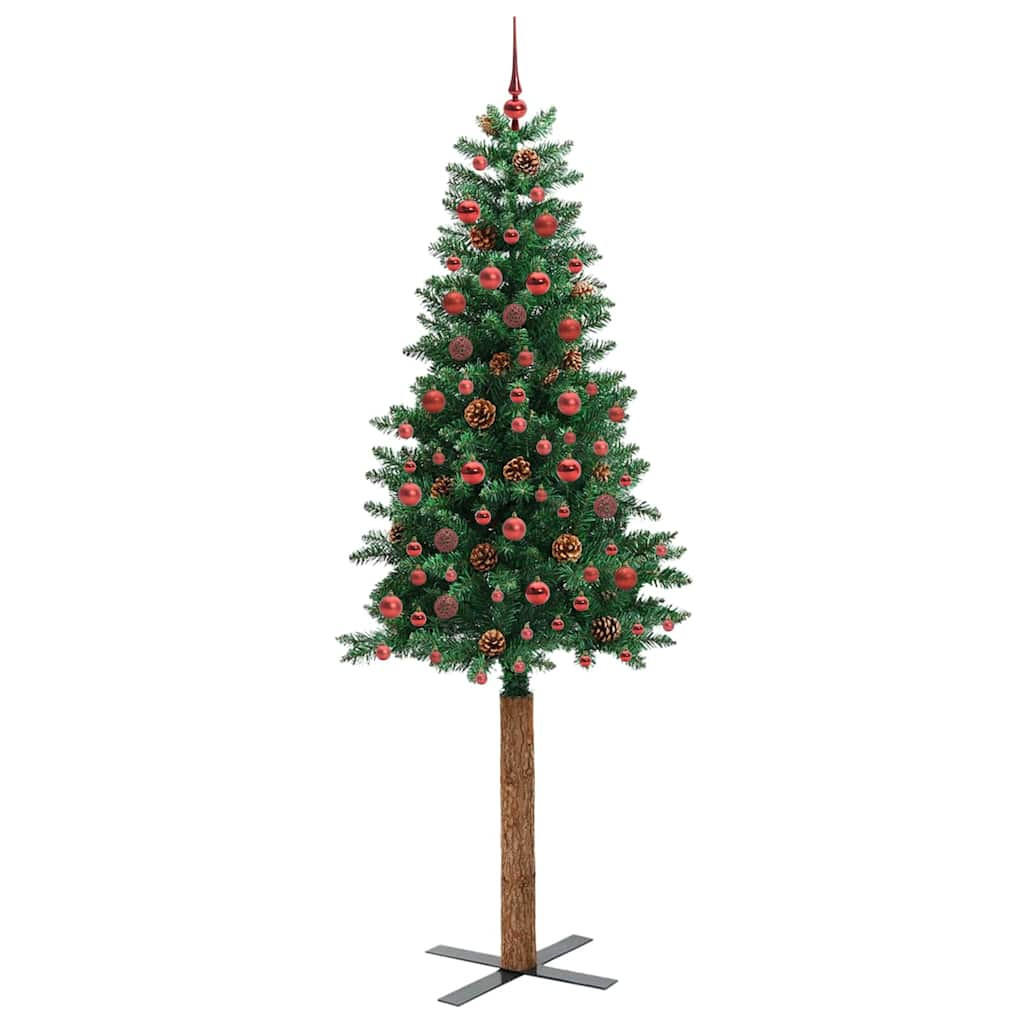 vidaXL Weihnachtsbaum Grün 210 cm