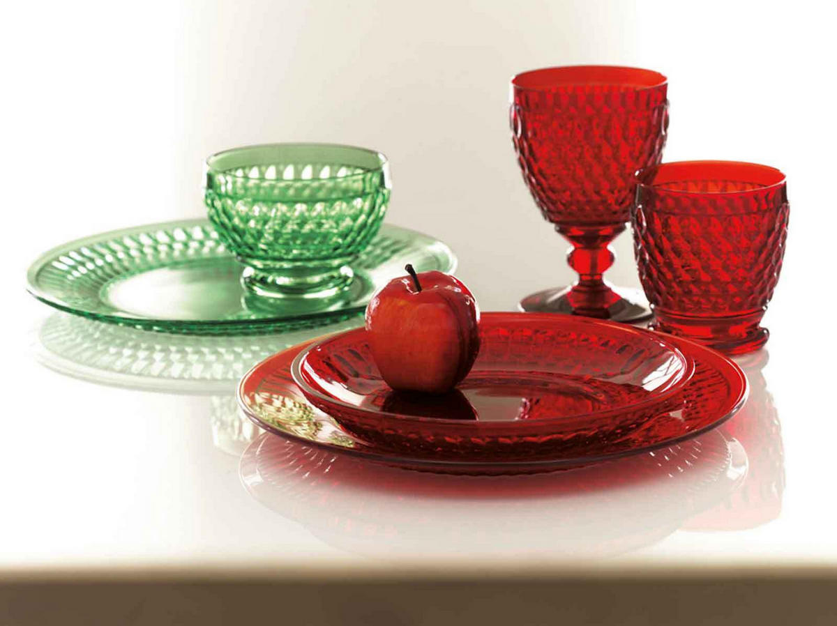 WASSER-, WEIN- UND SEKTGLÄSER Boston Coloured Rot 12er Set - Rot, Glas - Villeroy & Boch