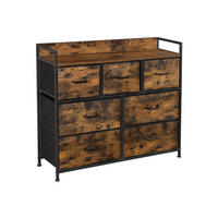 KOMMODE SCHRANK - Braun, Holzwerkstoff (28.5/85/98cm) - Hansiro