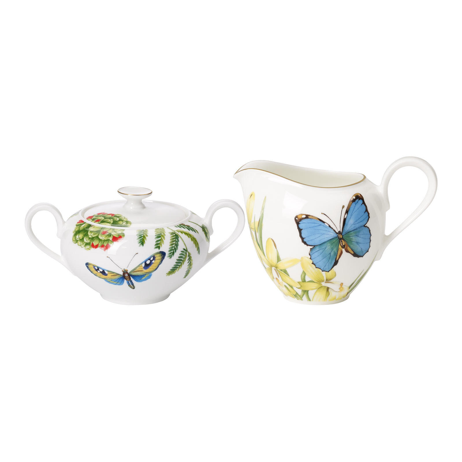 MILCH- UND ZUCKER-SET Amazonia Anmut bunt 2er Set - Multicolor, Keramik (1/1cm) - Villeroy & Boch