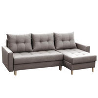 ECKSOFA Bodo Grau Malmo 16 - Grau, Textil (233/146cm) - imoebel24