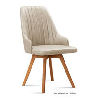 ESSZIMMERSTUHL (2er-Set) Domka 52x91x60 Eiche geölt/Natur - Eichefarben/Naturfarben, Kunststoff (60/91/52cm) - 58aufmkessel