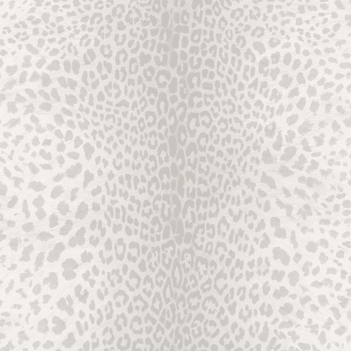 VLIESTAPETE Leopard 1005x52cm - Silberfarben/Weiß, Papier/Kunststoff (52/1000cm) - Boutique