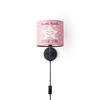KINDERZIMMERLAMPE Luca Wl Ale 105 - Hellrosa, Metall (18/26.9/20.9cm) - Paco Home