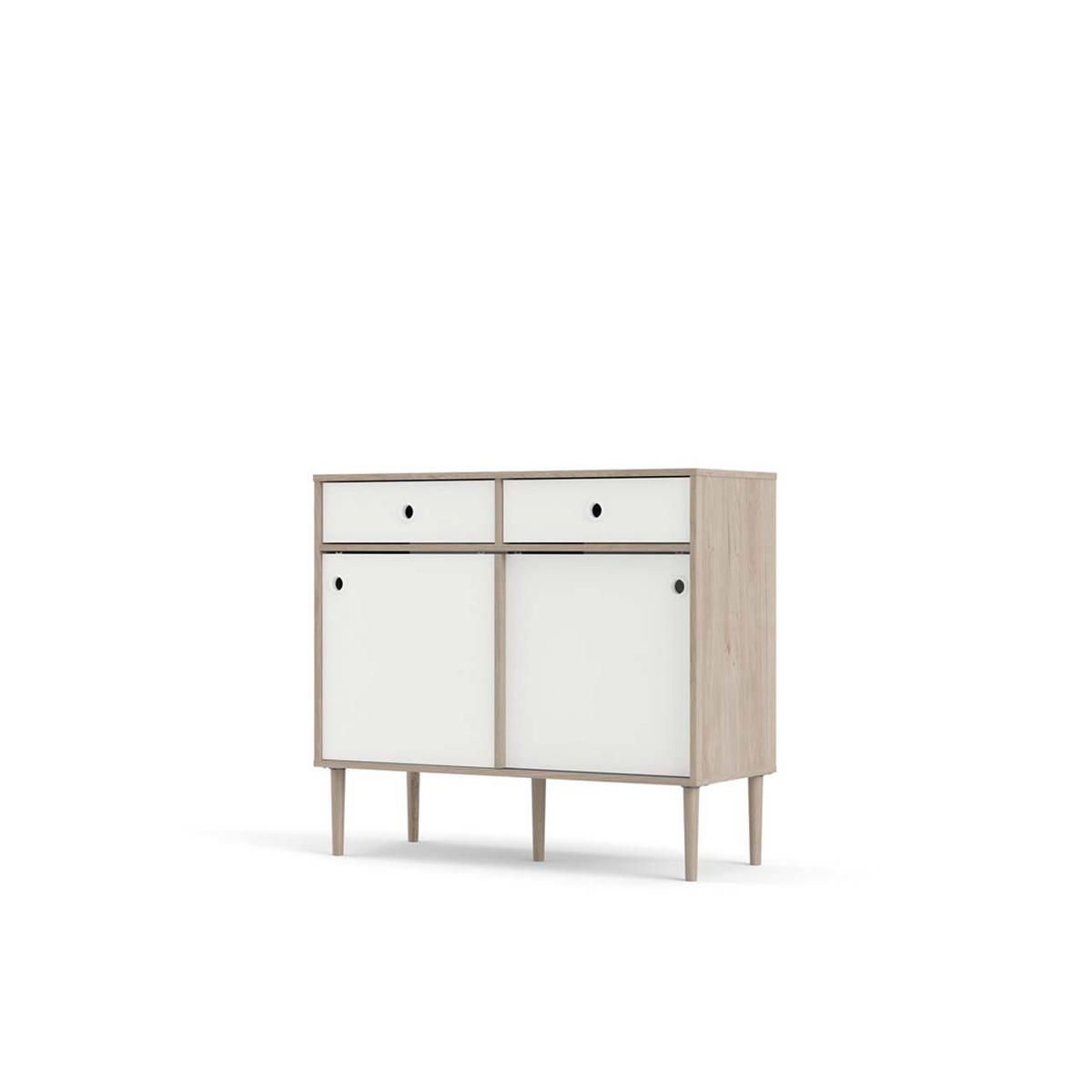 KOMMODE weiß - Weiß, Holzwerkstoff (99/89/41cm) - ebuy24