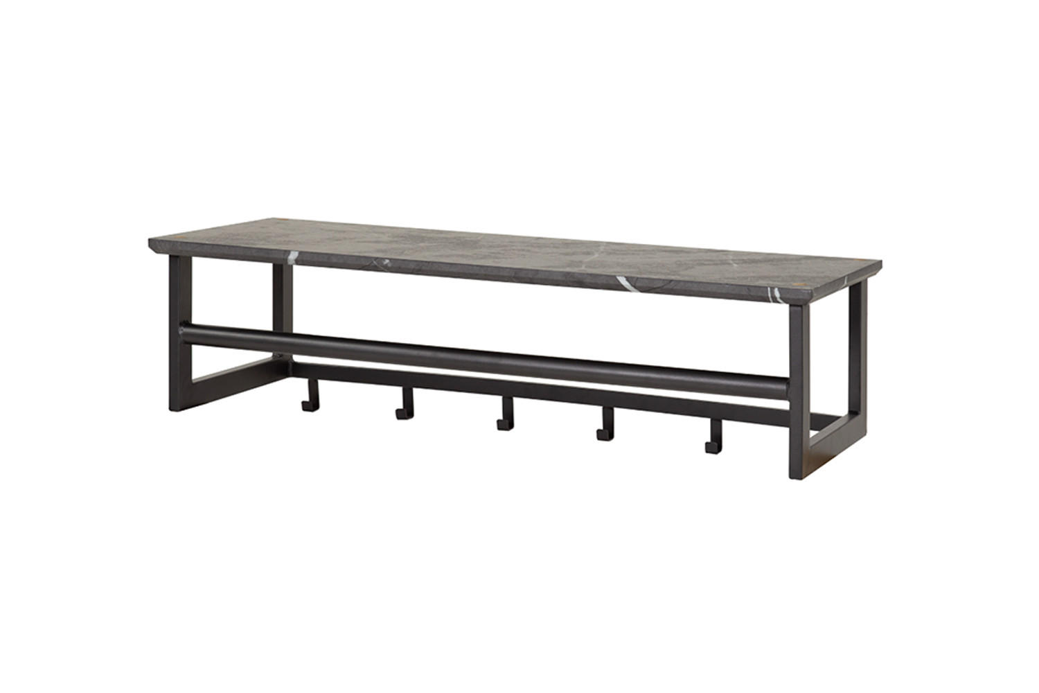 GARDEROBE SESTA Grau Kunststoff - Grau, Kunststoff (80/24/30cm) - KAWOLA