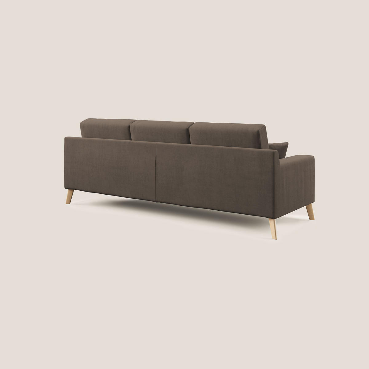 ECKSOFA Danish - Braun, Textil (237/91cm) - Divani.store