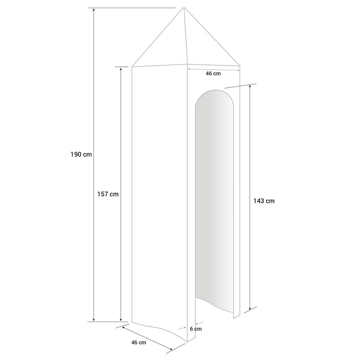 HOCHBETT 90/200 cm in Weiß Lattenrost - Blau/Weiß, Holz - Homestyle4u