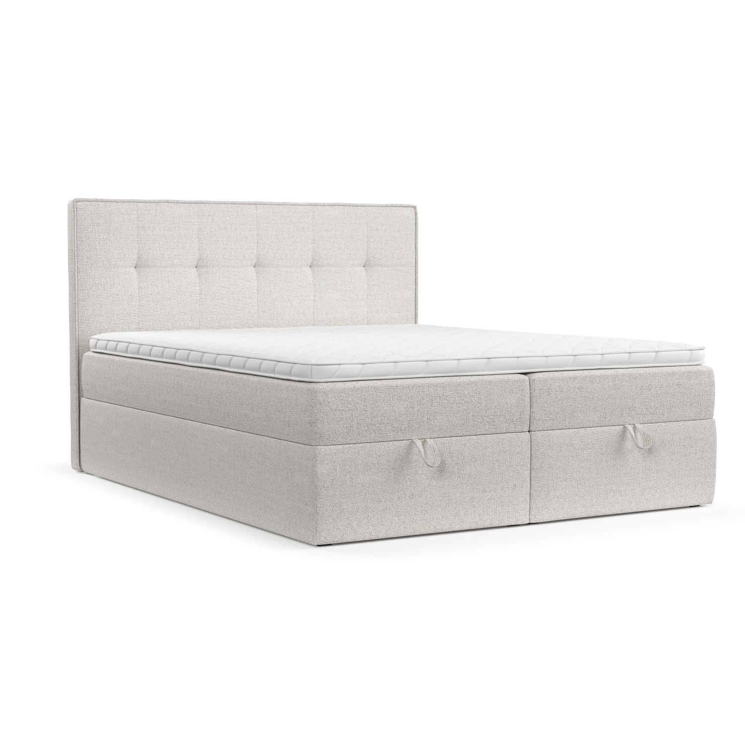 AltaBeds POSTEL BOXSPRING TIVRA 180/200 Světle béžová