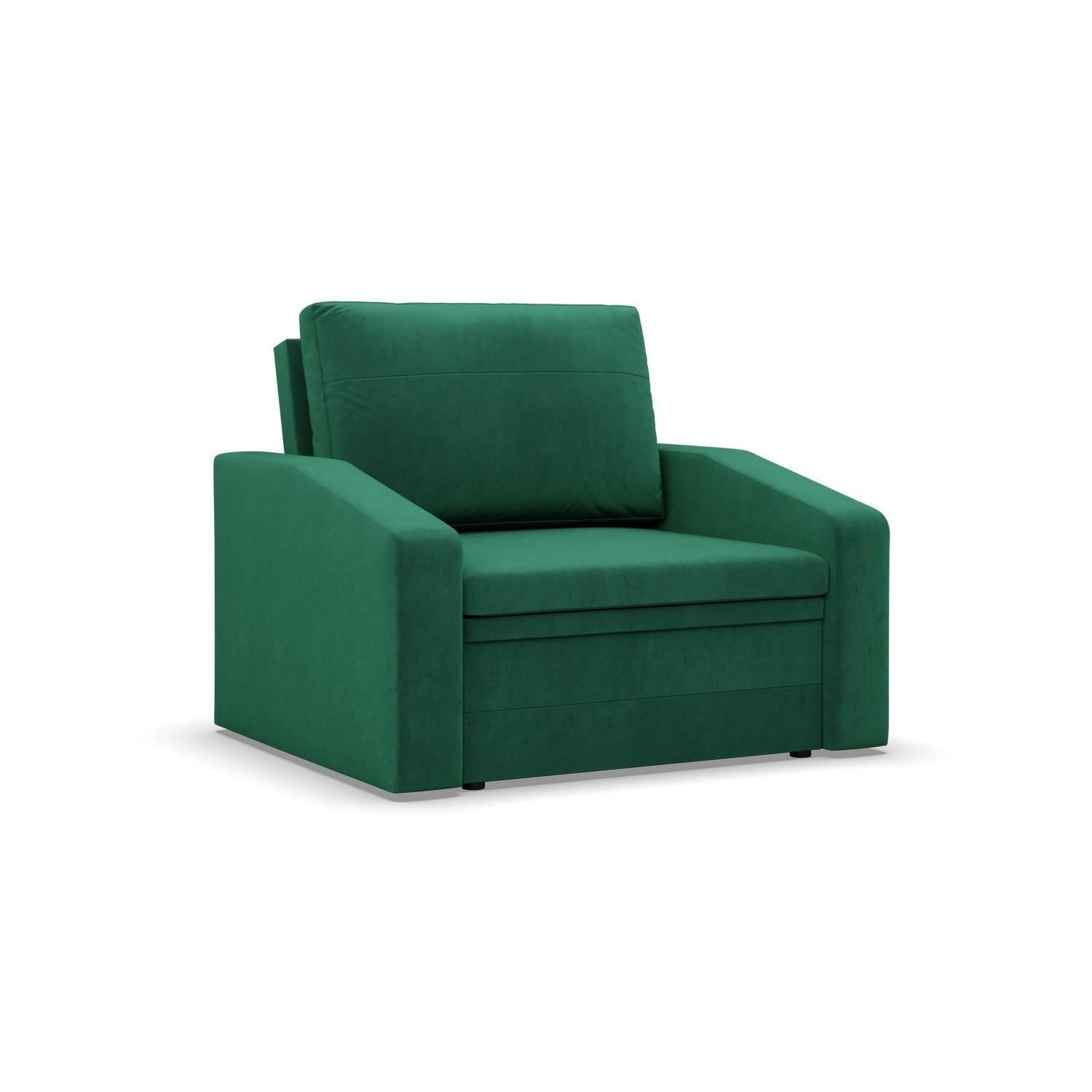 LOUNGESESSEL ORBIT, 80 CM, Dunkelgrün - Dunkelgrün, Textil (108/80/87cm)