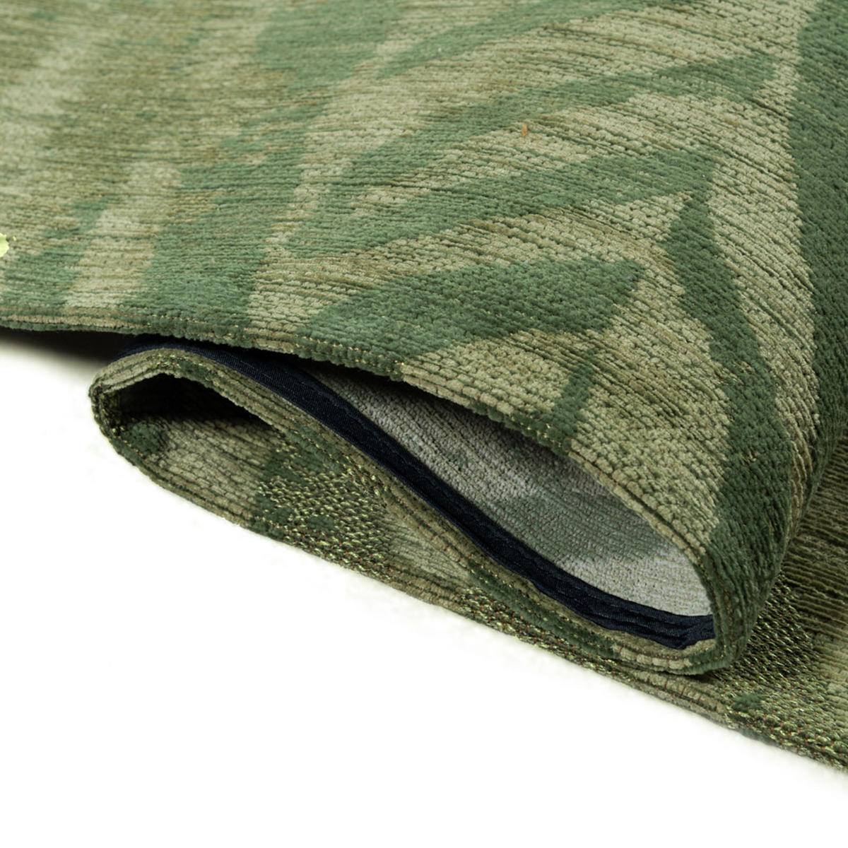TEPPICH Zebra Jade Imperial 80/150 cm - Grün, Textil (80/150cm) - Lola&Moi