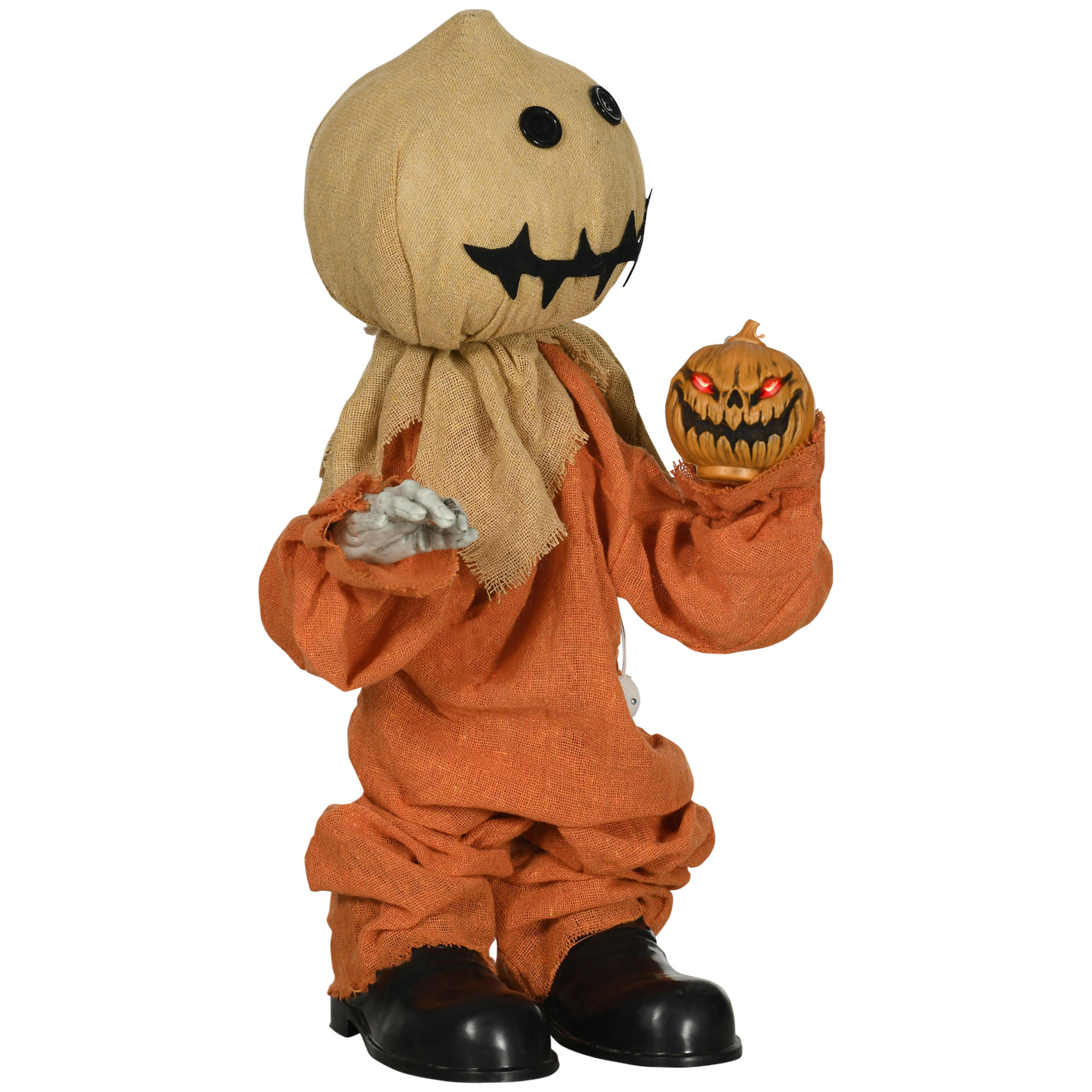 HALLOWEEN-DEKORATION Orange 60.0/26.0/77.0cm - Orange, Textil (26/77/60cm)
