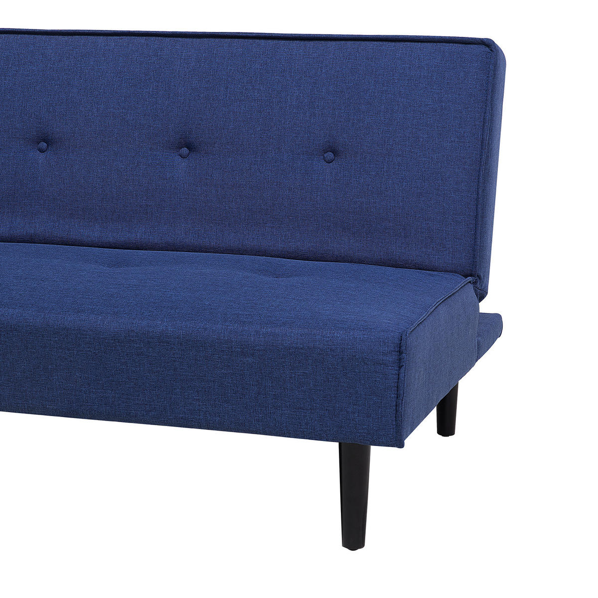 3-SITZER-SCHLAFSOFA Polyester Blau Visby - Hellblau, Textil (180/80/92cm) - Beliani