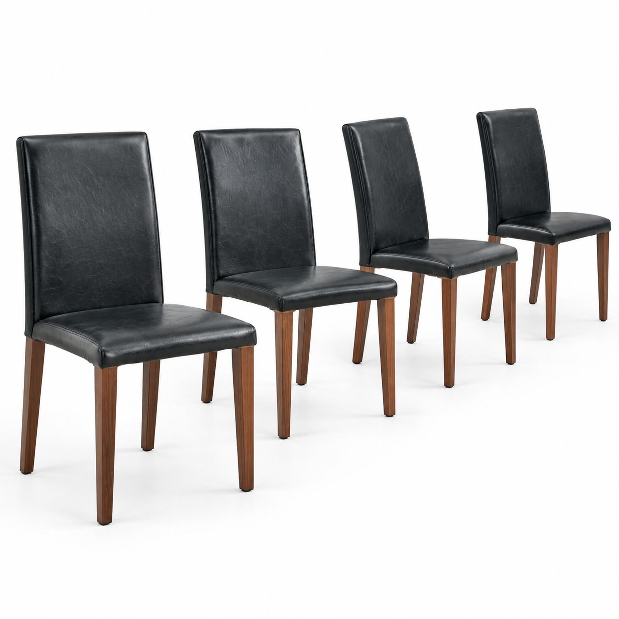 Mivray Esszimmerstuhl Schwarz 47x90x41 cm