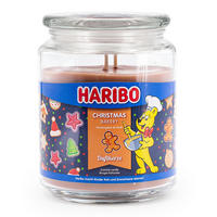 DUFTKERZE Haribo - Braun, Glas/Naturmaterialen (13cm)