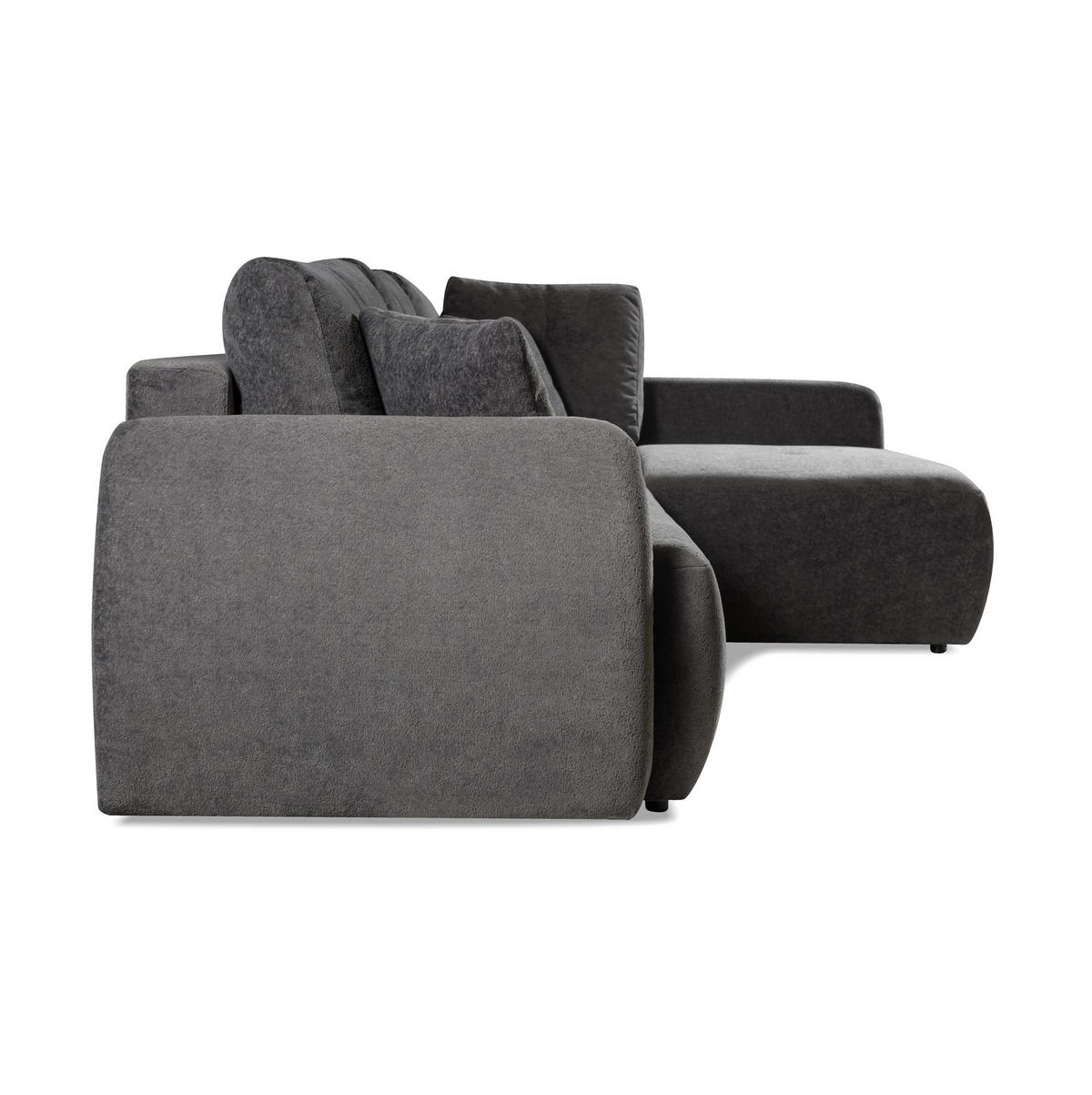 ECKSOFA Pataya Weiß, mit Schlaffunktion - Weiß, Textil (291/172cm) - Bettso