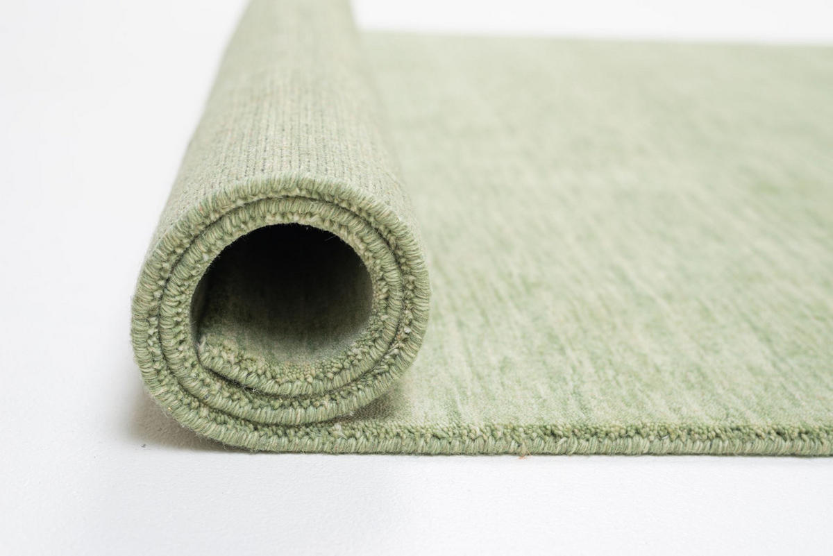 WEBTEPPICH Luxus Designerteppich 60x90 cm - Grün, Textil (60/90cm) - Rug and Roll