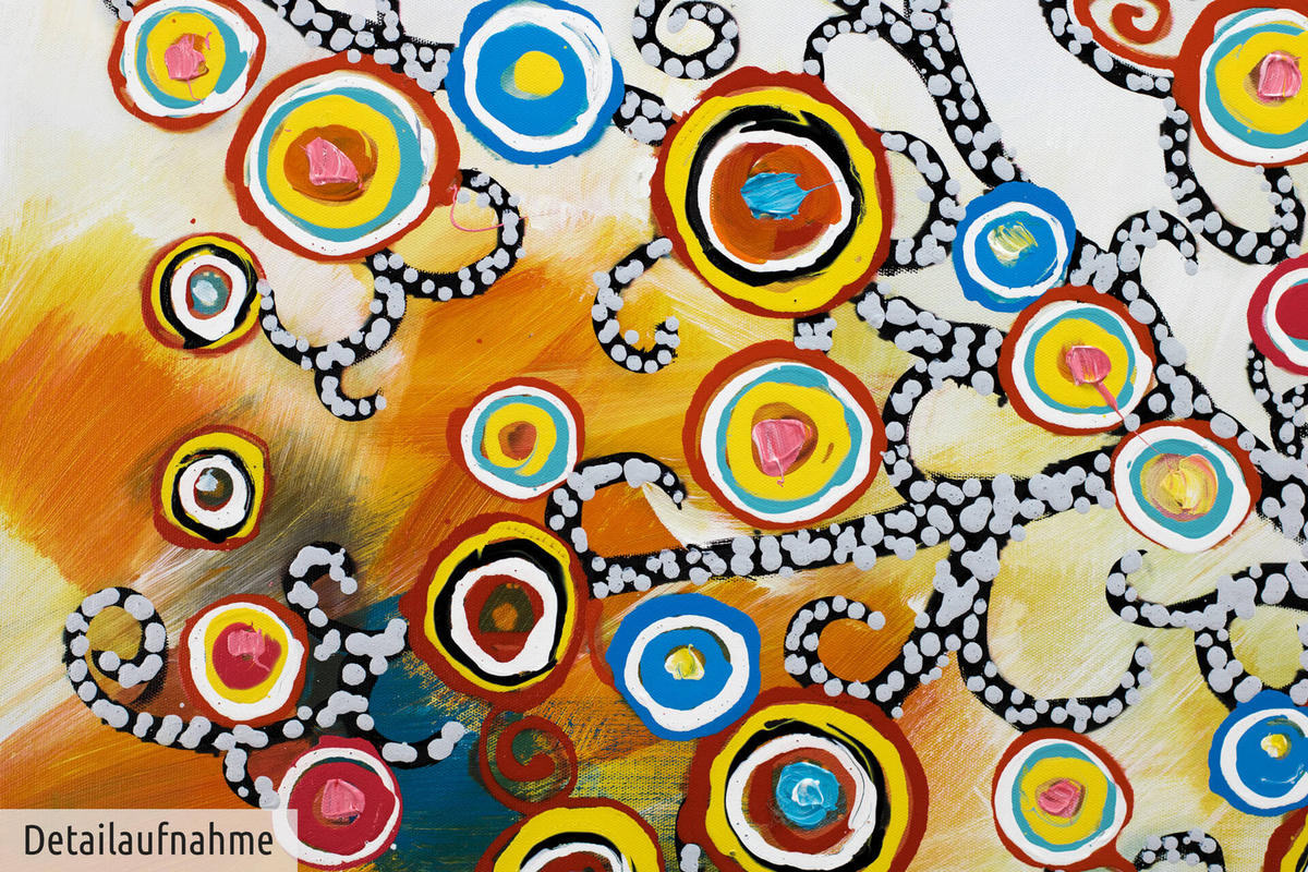 ÖLGEMÄLDE 120/60 cm - Multicolor, Holz/Textil (120/60cm) - KUNSTLOFT