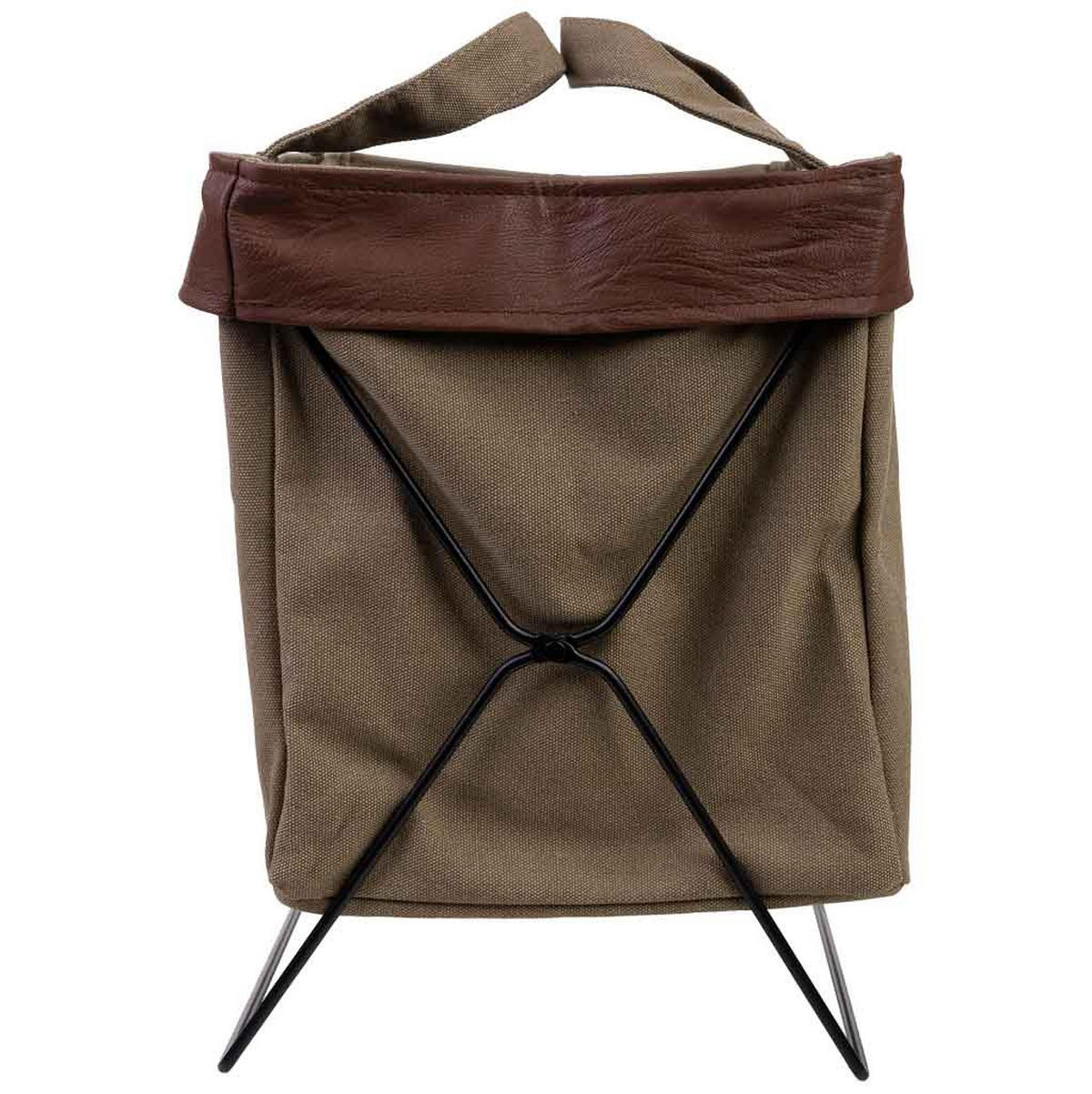 AUFBEWAHRUNGSKORB aus metall 38x26x36cm - Schwarz, Metall (38/36/26cm) - Wanderlust