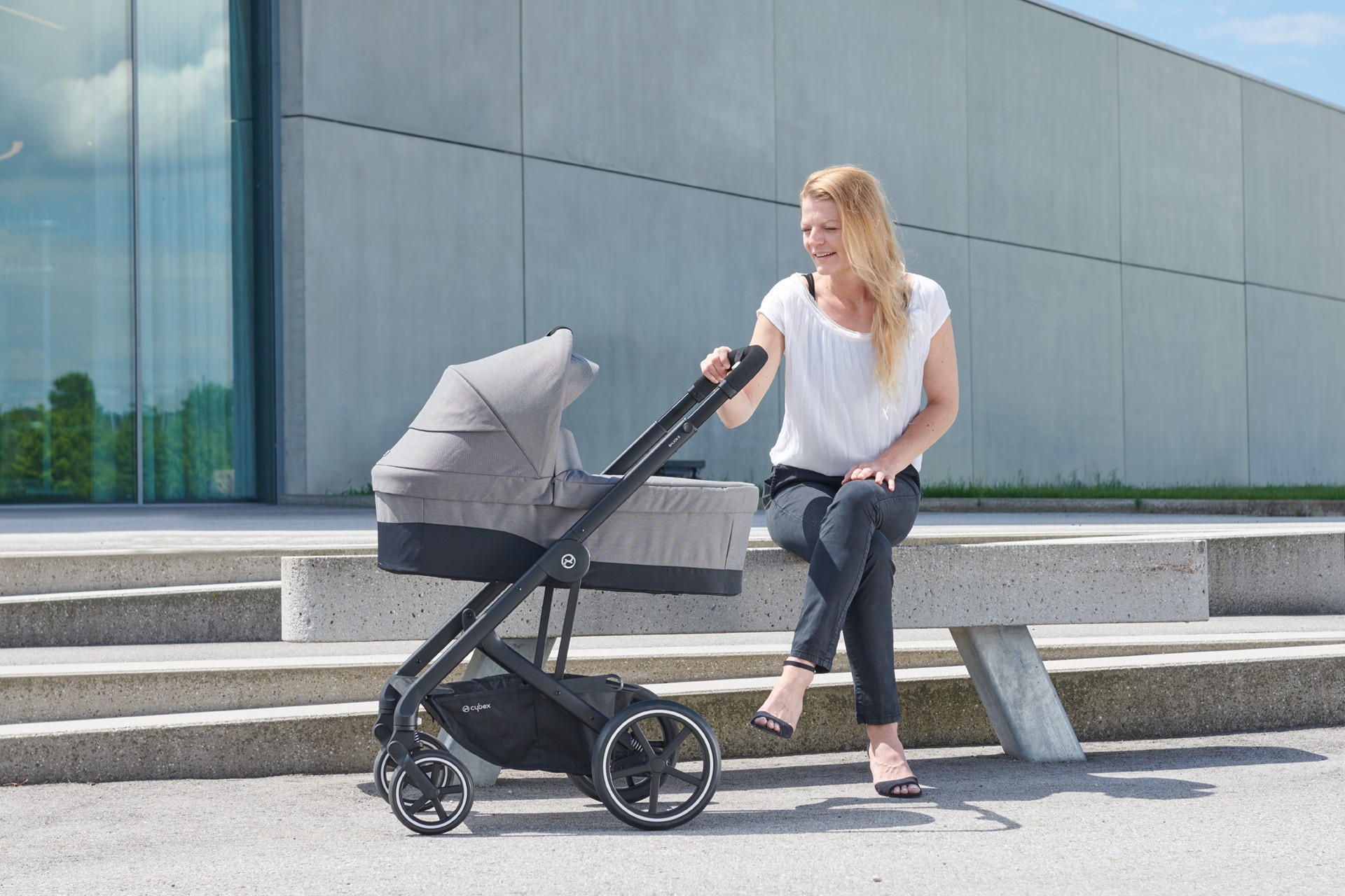 Vår med baby
