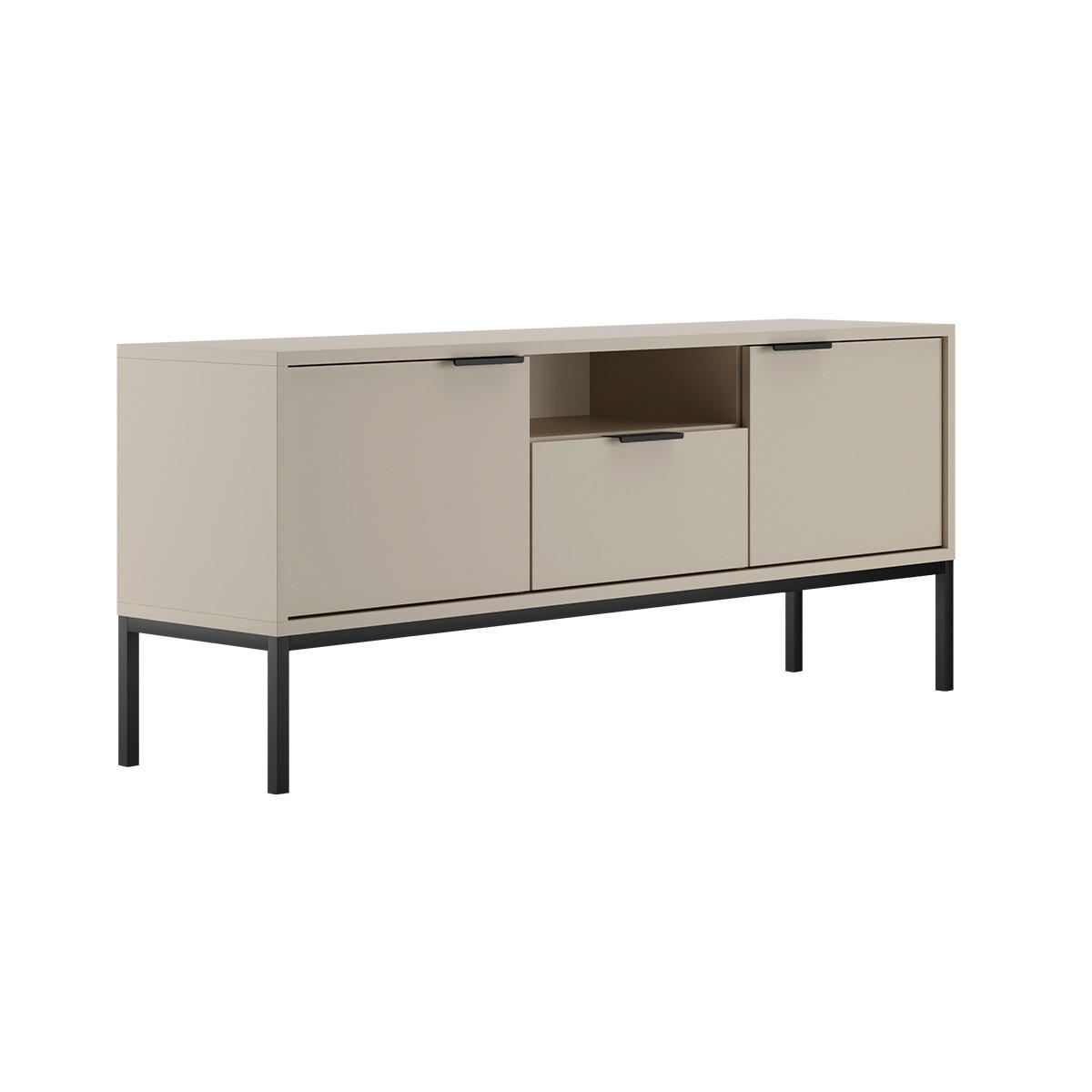 TV-MÖBEL Seattle Kaschmir - Beige, Holzwerkstoff (33/56.4/135cm) - Petits-meubles
